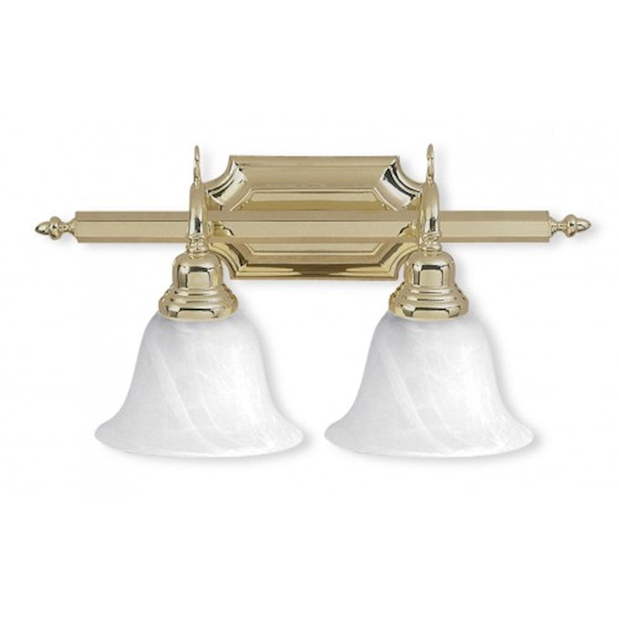 Livex Lighting French Regency Bath Light in Polished Brass