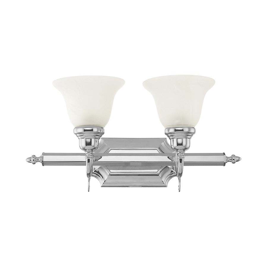 Livex Lighting French Regency Bath Light in Chrome