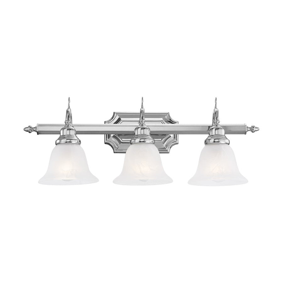 Livex Lighting French Regency Bath Light in Chrome