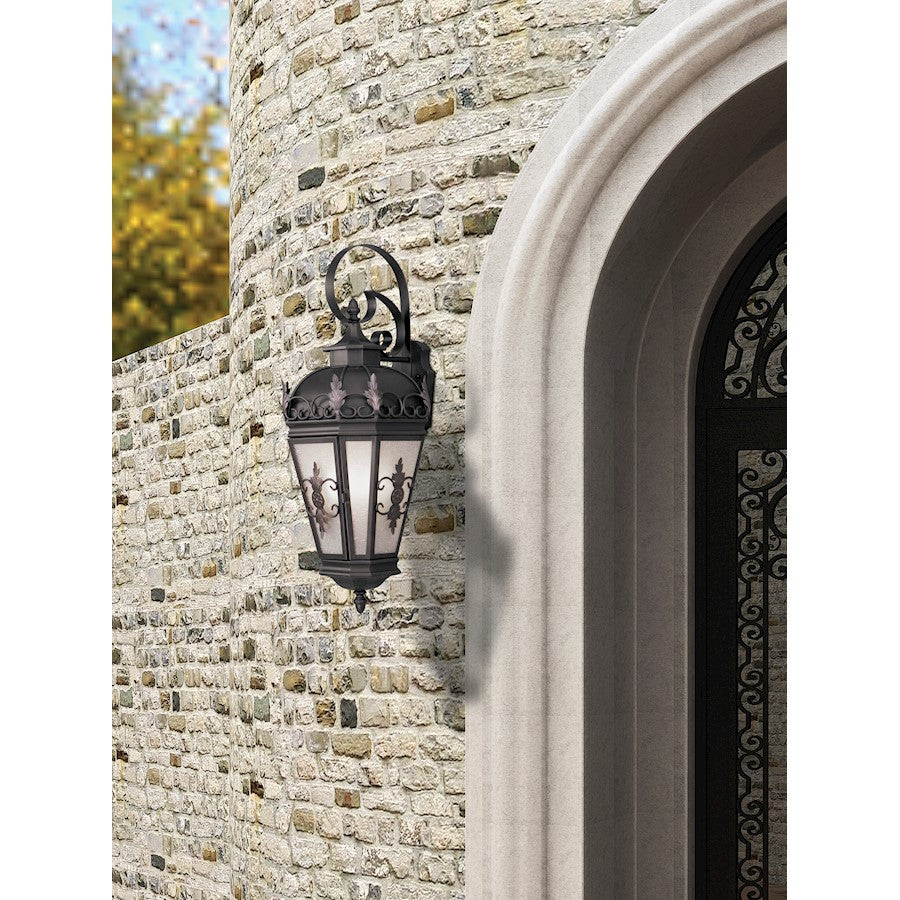 Livex Lighting Berkshire Outdoor Wall Lantern in Bronze