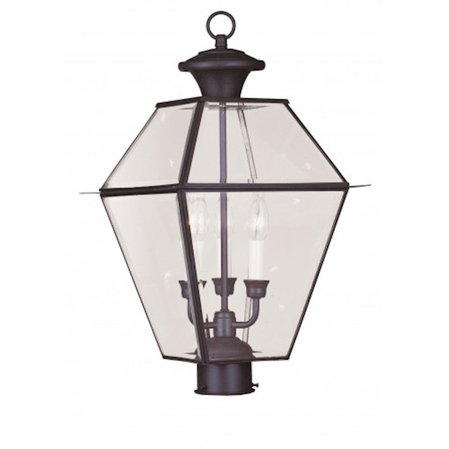 Livex Lighting Westover Outdoor Post Head in Bronze