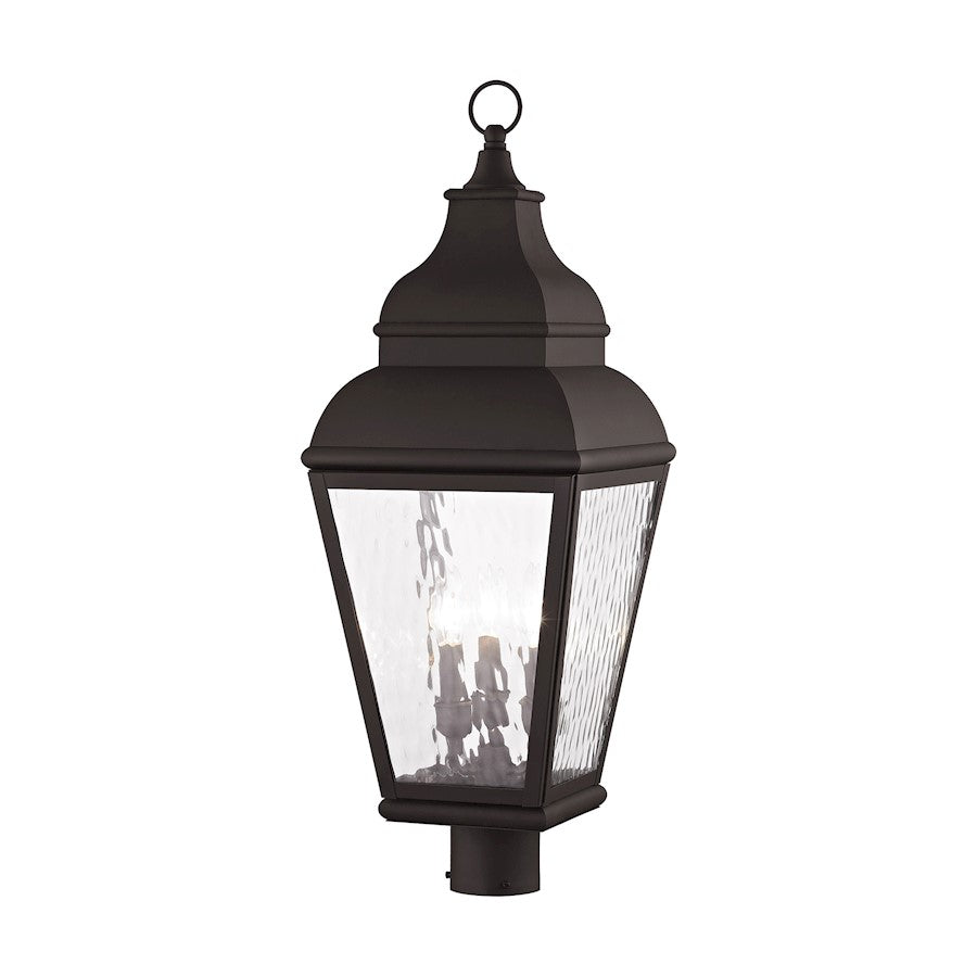 Livex Lighting Exeter Outdoor Post Head in Bronze