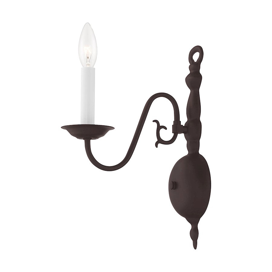 Livex Lighting Williamsburg Wall Sconce in Bronze