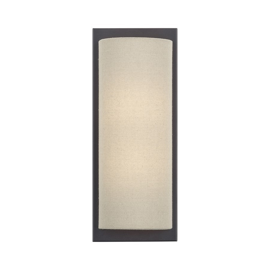 Livex Bellingham 2Lt ADA Sconce, Bronze/Parchment Hardback - 58899-07