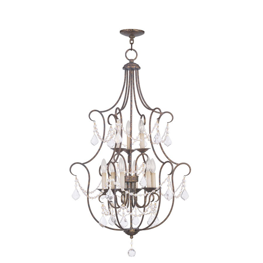 Livex Lighting Chesterfield Foyer in Venetian Golden Bronze