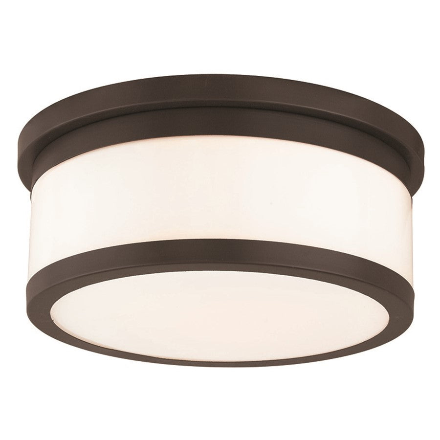 Livex Lighting Stafford Flush Mounts, Bronze