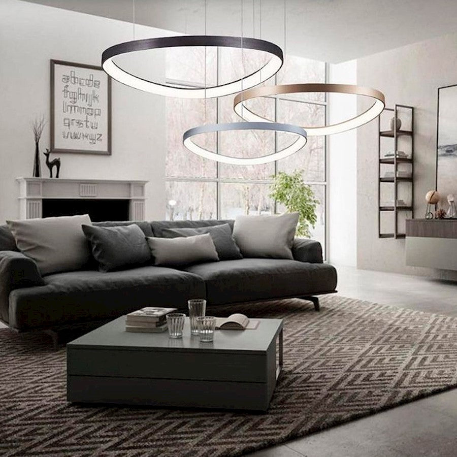 LED Pendant, Silver