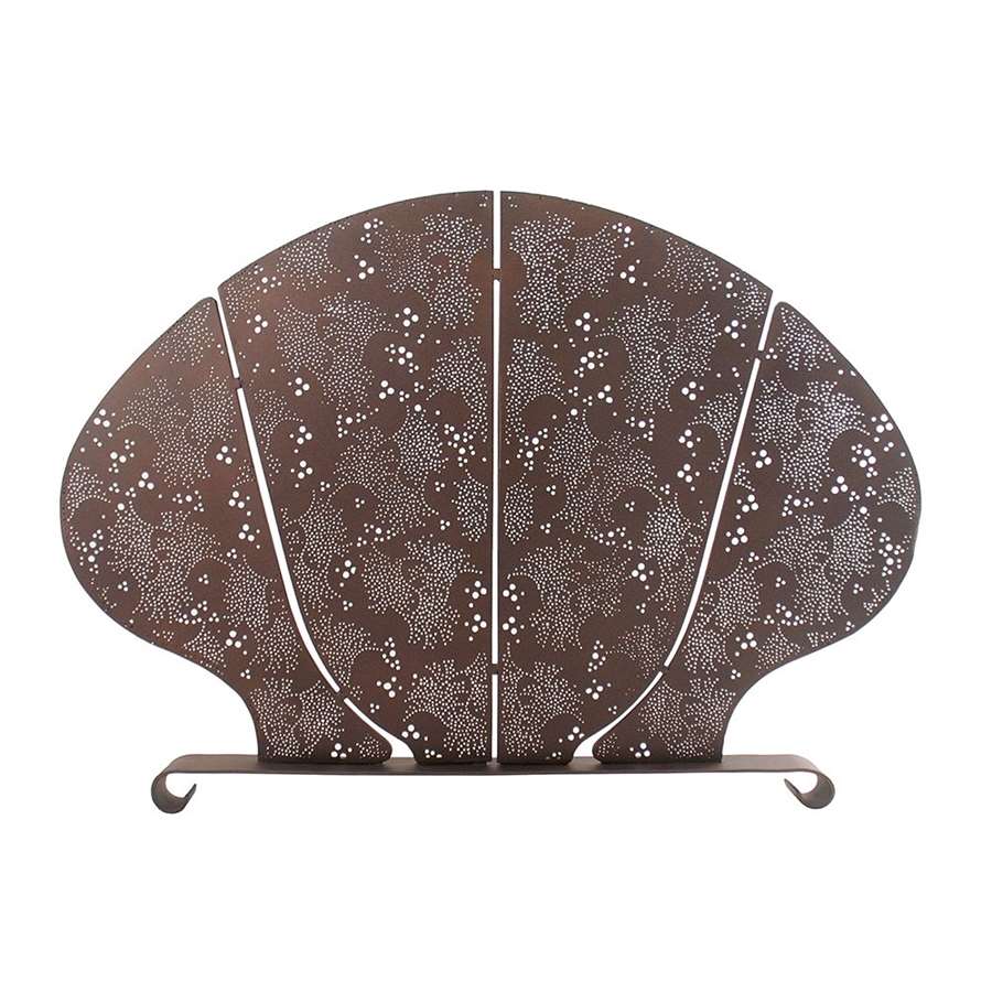 Minuteman International Stardust Summer Screen Fireplace Screen | Roman Bronze Wrought Iron | Living Room & Hearth Accent | 37.25 x 2 x | Model SSB-03