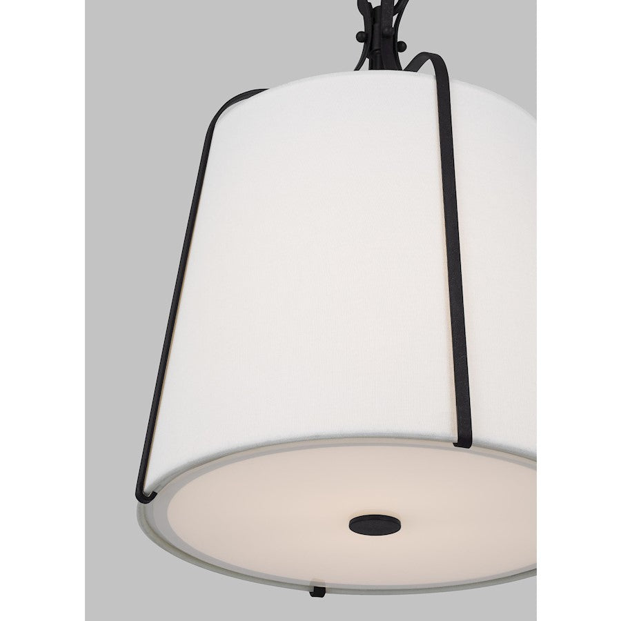 1 Light Small Hanging Shade, Steel