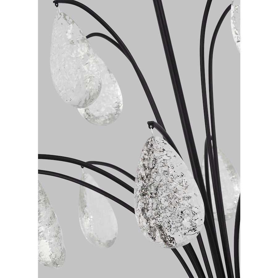 8-Light XL Chandelier, Iron