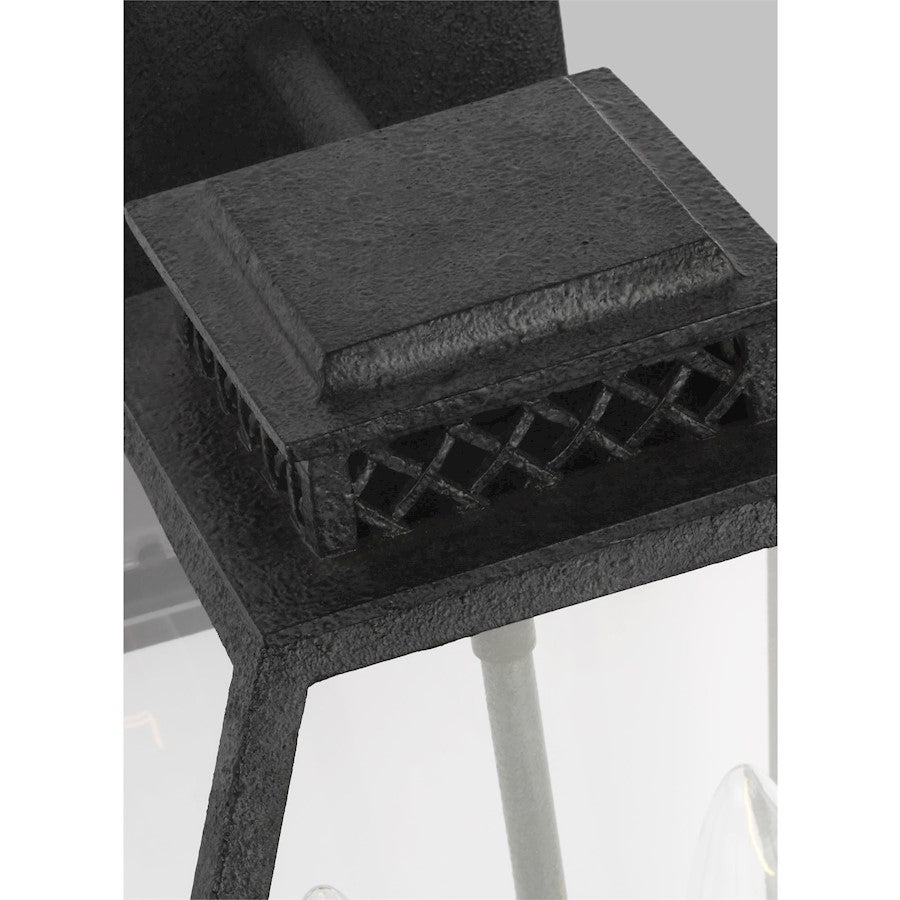 2 Light Small Outdoor Wall Lantern