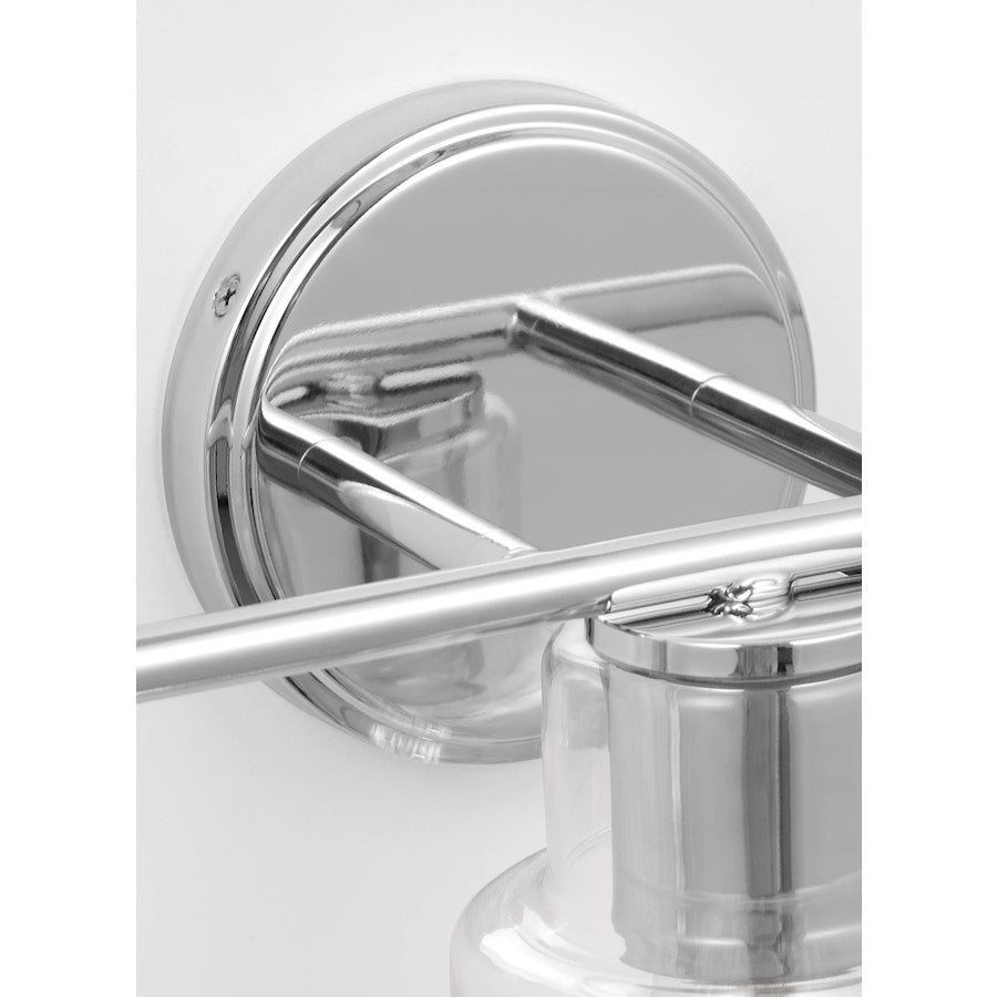 3 Light Bathroom Vanity Light, Chrome