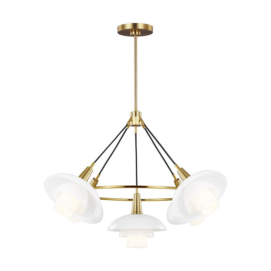 6 Light Chandelier, BB