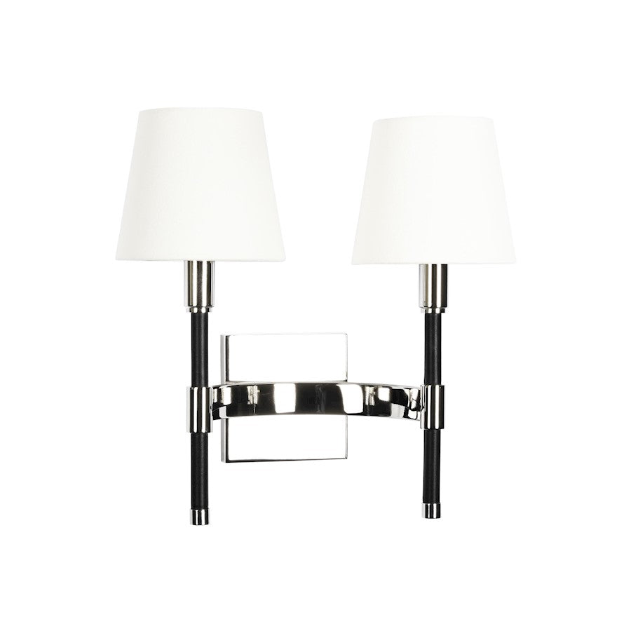 2 Light Double Wall Sconce