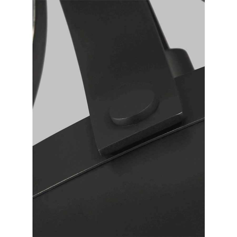 1 Light Large Pendant, Aged Iron