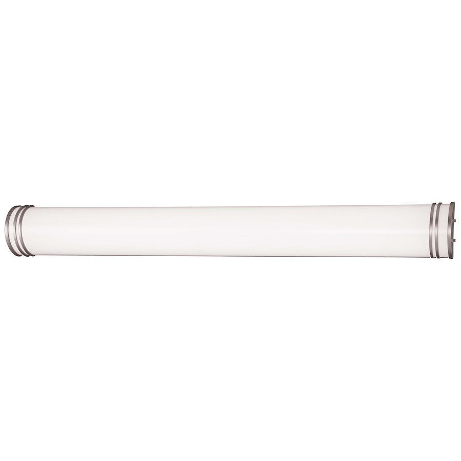 Minka Lavery 2-Light Bath Vanity Light | Transitional Silver | Bathroom Vanity | 49 x 4 x 6 in | Model 668-PL