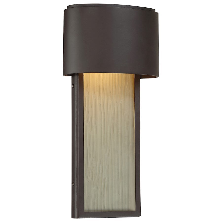 Minka Lavery Everton 2-Light Wall Sconce | Contemporary Dorian Bronze Outdoor Lantern | Hallway & Walkway Accent | Model 72399-615B-L