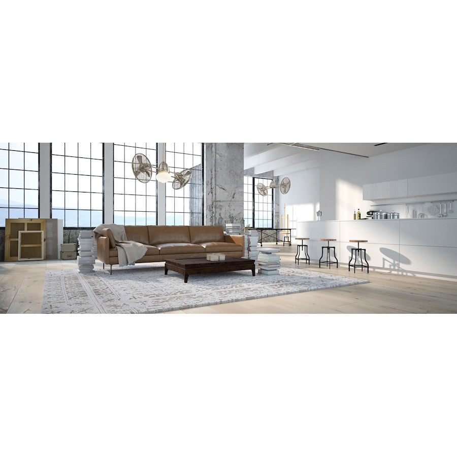 Minka Aire Gyro Wet 42in Twin Turbo Ceiling Fan | Brushed Nickel Wet Contemporary | Outdoor Covered Patio & Gazebo | 42 x 42 x 18 in | Model F402-BNW