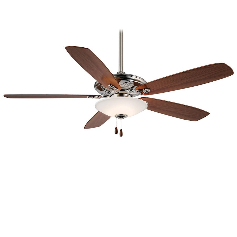 Minka Aire Mojo 52in Ceiling Fan | Traditional Pewter | Living Room & Bedroom | 52 x 52 x 15 in | Model F622-PW