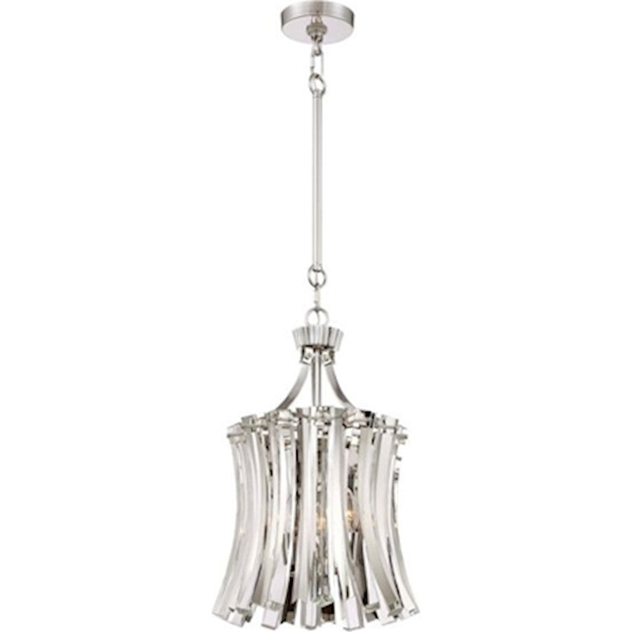 Metropolitan Lighting Elegance Royale 16in 4-Light Pendant | Transitional Polished Nickel | Kitchen Island & Dining Room | Model N7254-613