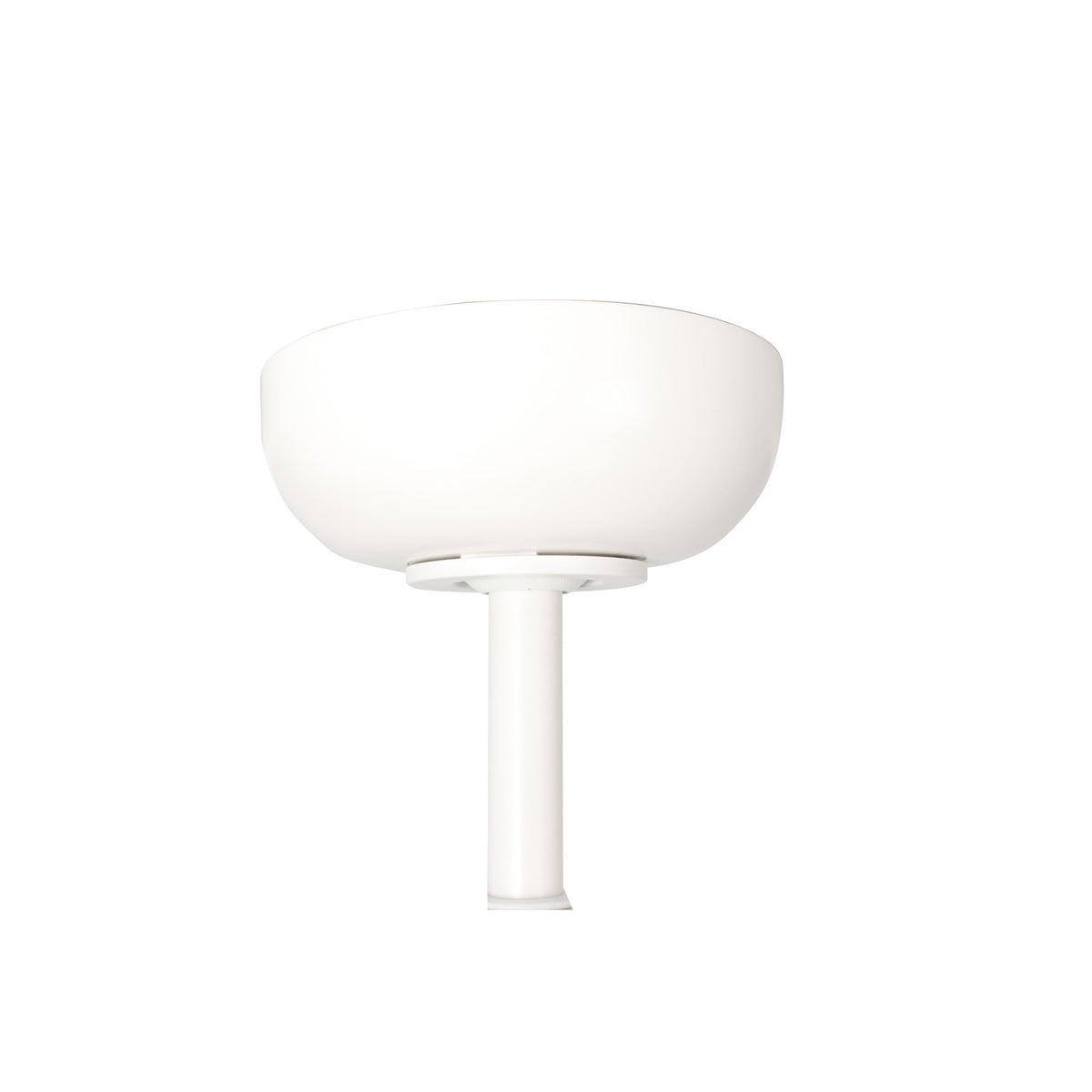Millennium Lighting Kylpin 60in 3-Blade LED Ceiling Fan | Transitional Matte White and Etched Acrylic | Bedroom & Living Room | Model 1111LED-MWW-MWW
