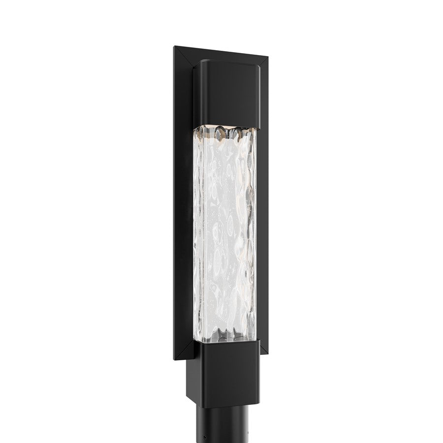 Modern Forms Mist 1Lt 23" LED Outdoor Post Light, Black/Seedy - PM-W54523-BK