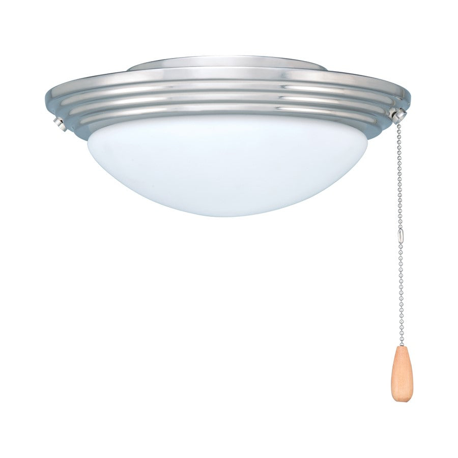 RP Lighting LED Light Kit 17W 3K/Opal Glass, Nickel/Frosted - 1RP84BN-LED