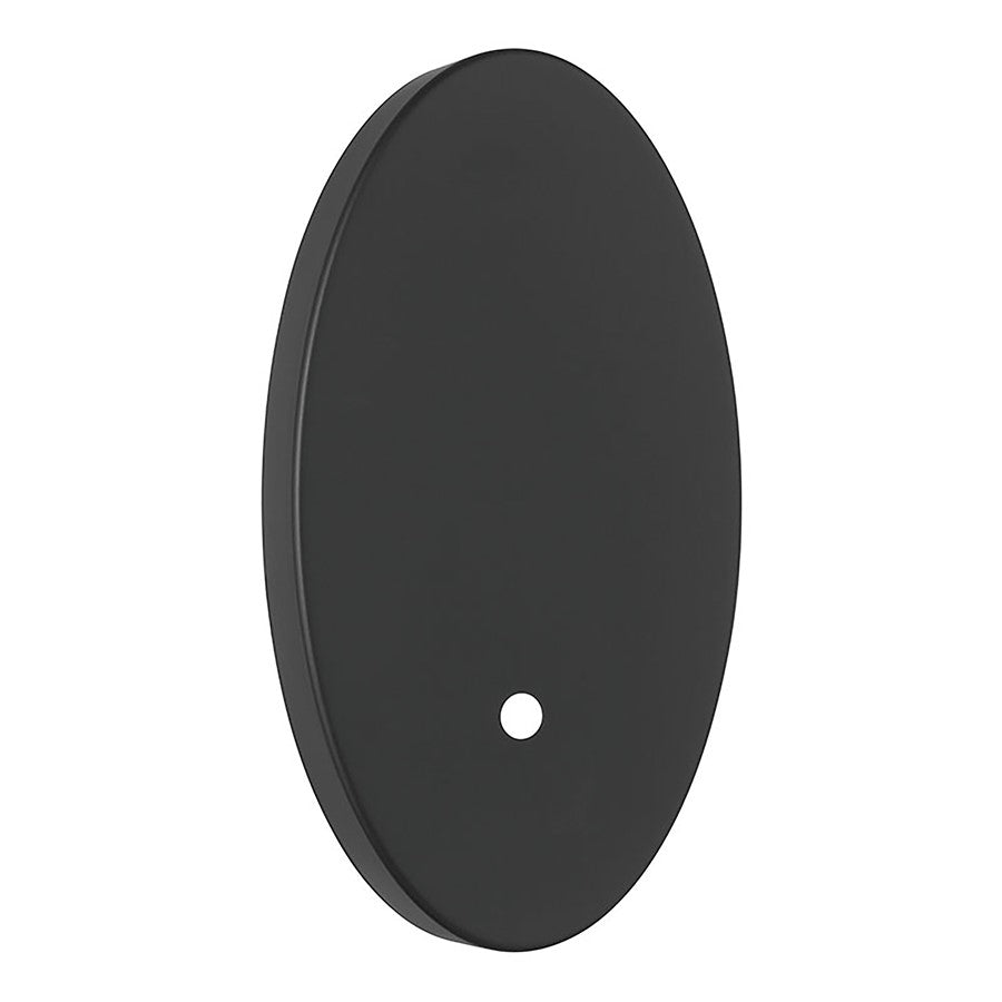 Millennium Solventa 1Lt Wall Sconce, Black/Clear Ribbed & Clear