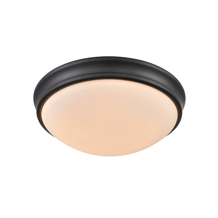 Millennium Flushmount Ceiling Light, Matte Black