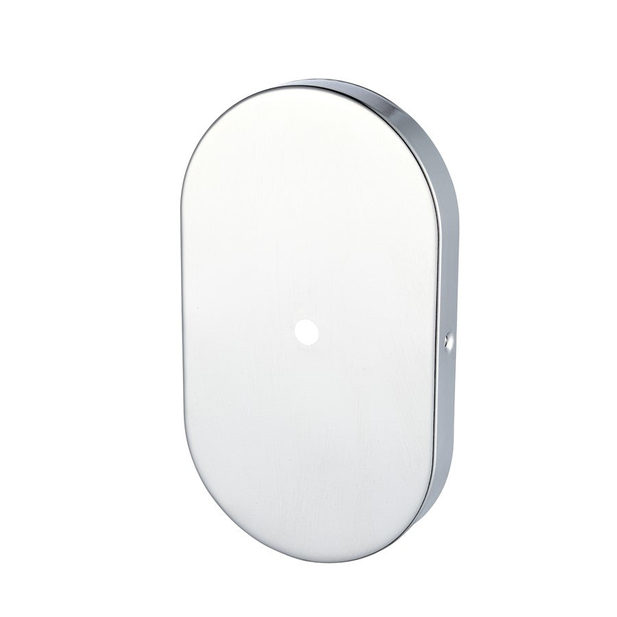 Millennium Knightsdale 9.25" High 1Lt Wall Sconce, Chrome/Clear