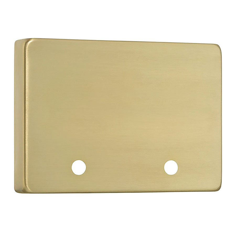 Millennium Marbridge 4Lt Bathroom Vanity Light, Brass/Clear