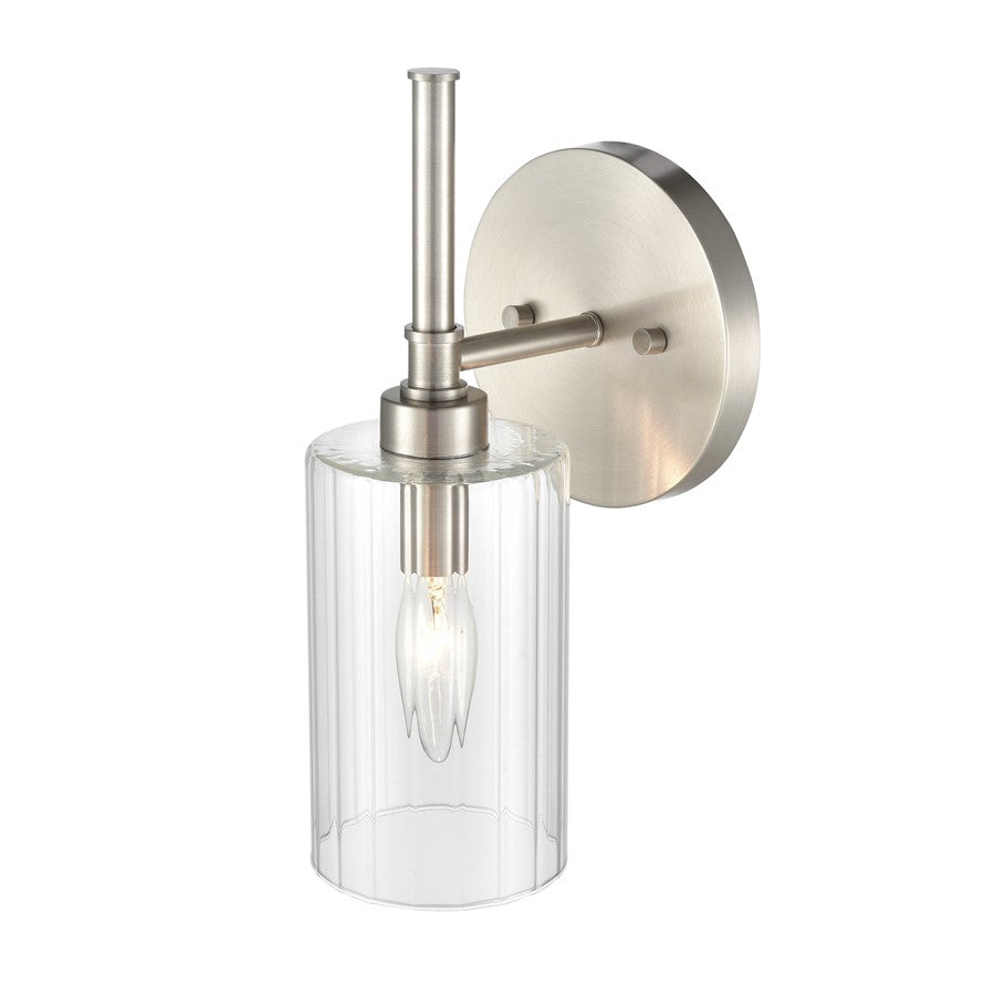 Millennium Lighting Chastine 1Lt Wall Sconce, Brushed Nickel