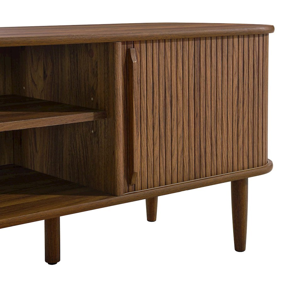 Modway Contour 63" TV Stand, Walnut