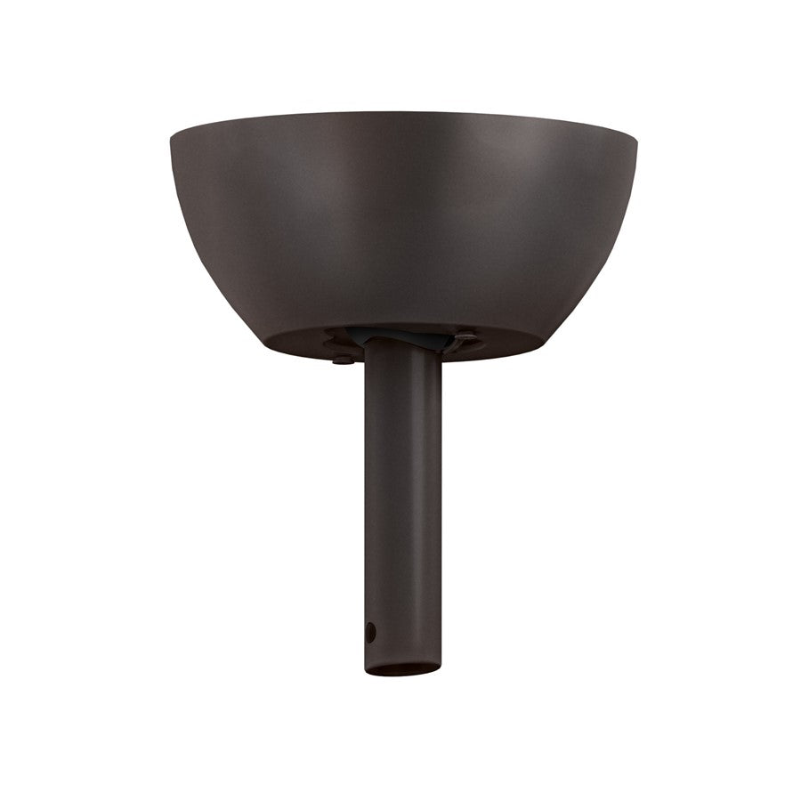 Matthews Fan Canopies Cathedral Ceiling Mount 60° | Textured Bronze Cast Aluminum | Vaulted & Sloped Ceilings | 5.5 x 2 in | Model AT-CathedralMt-TB