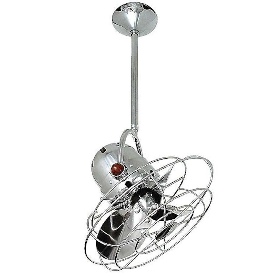 Matthews Fan Company Bianca Directional 13in Ceiling Fan | White Metal | Covered Patio & Porch | 13 x 13 x 13 in | Model BD-WH-MTL