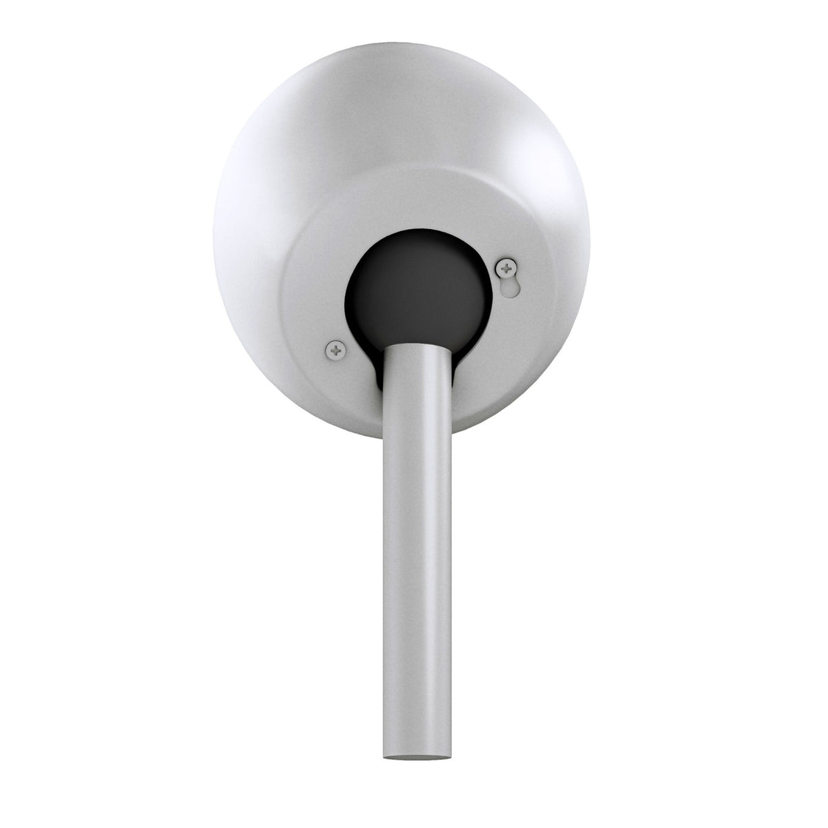 Matthews Fans Canopies Slant Ceiling Mount | Brushed Nickel Metal | Vaulted Ceilings up to 29° | 2in H x 6in Dia | Model SLANTMT-BN
