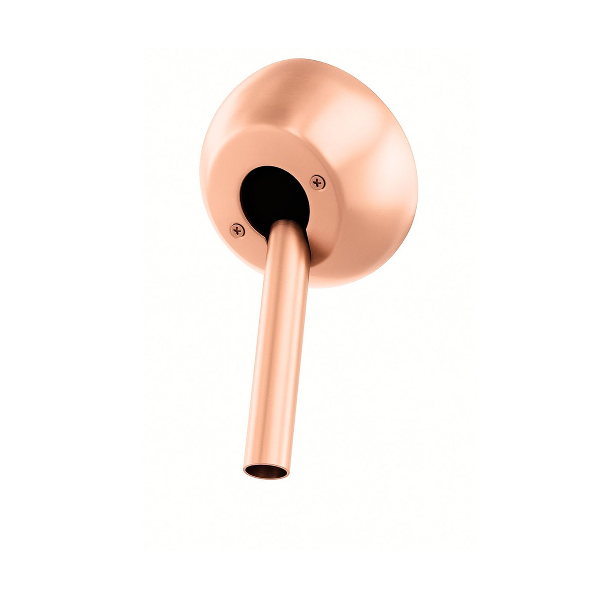 Matthews Fans Canopies 6in Slant Ceiling Mount | Polished Copper Metal | Vaulted & Sloped Ceilings | 2in H x 6in Dia | Model SLANTMT-CP