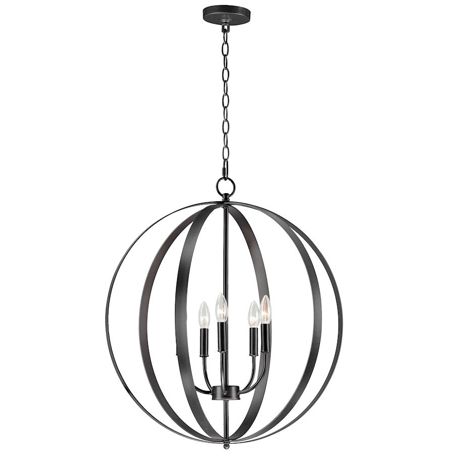 Provident Chandelier, Black