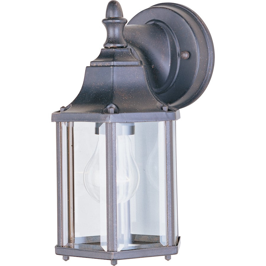 Maxim Builder Cast 1-Light Outdoor Wall Lantern Empire Bronze