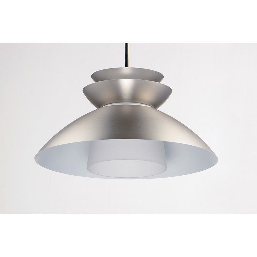 Maxim Lighting Nordic 1-Light Pendant, Brushed Platinum