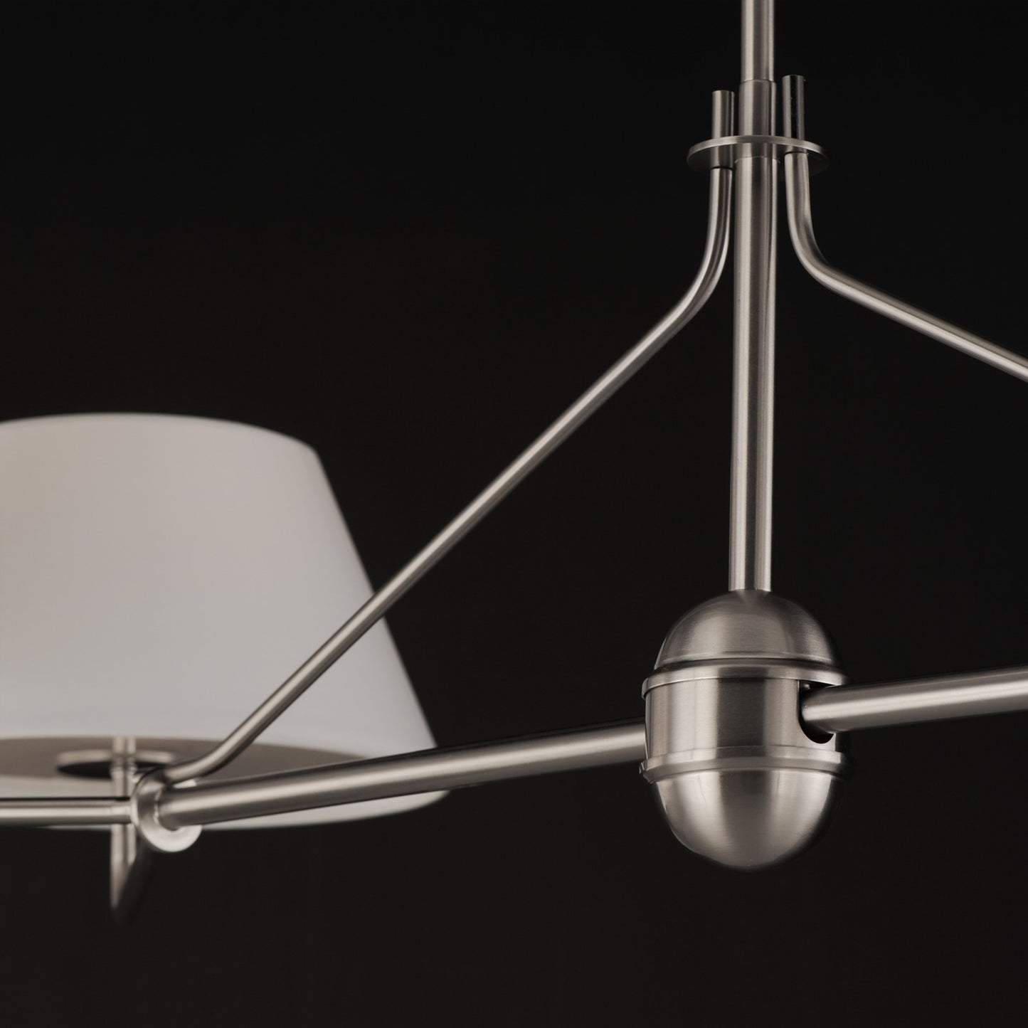 Maxim Lighting Dunbridge 4Lt 11" Linear Pendant, Polished Nickel