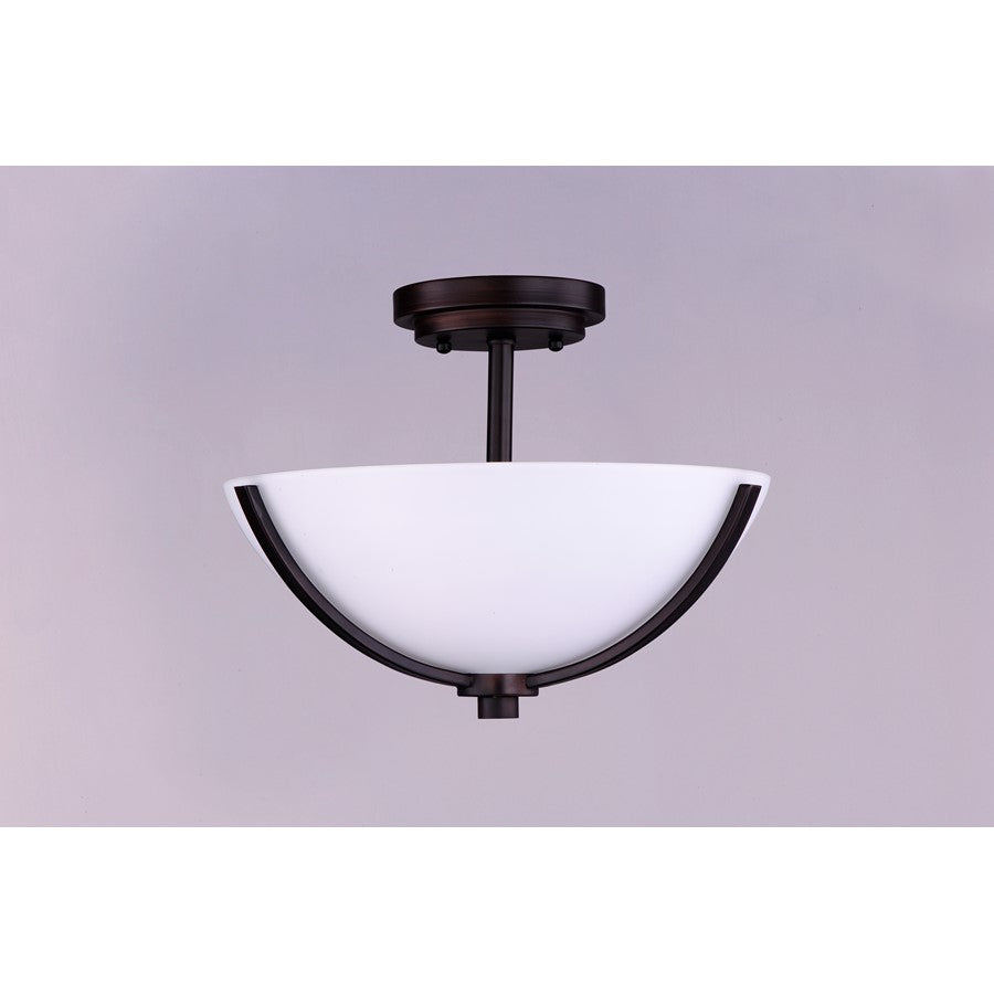 Maxim Lighting Deven 3-Light Semi Flush