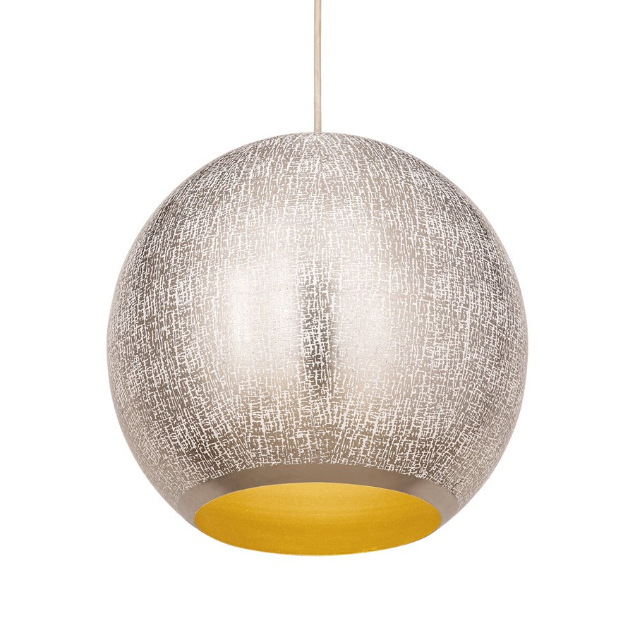 Maxim Lighting Aurelia 1 Light 12.5" Single Pendant, Arctic White