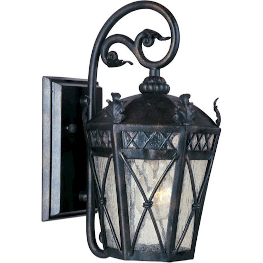 Maxim Canterbury 1-Light Outdoor Wall Lantern Bronze