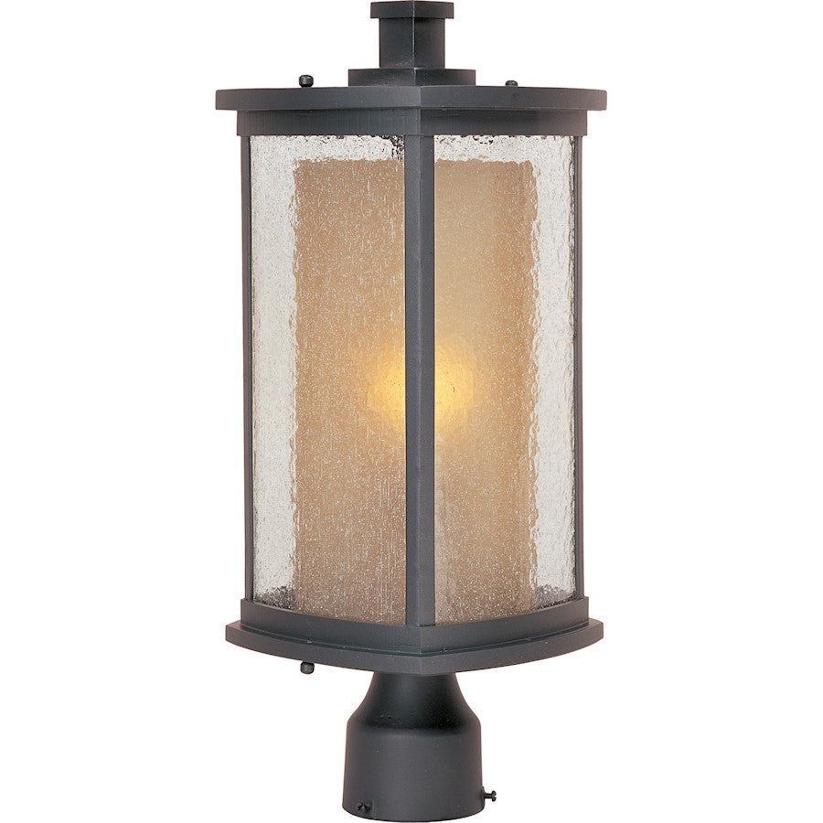 Maxim Lighting Bungalow 1-Light Outdoor Pole/Post Lantern in Bronze