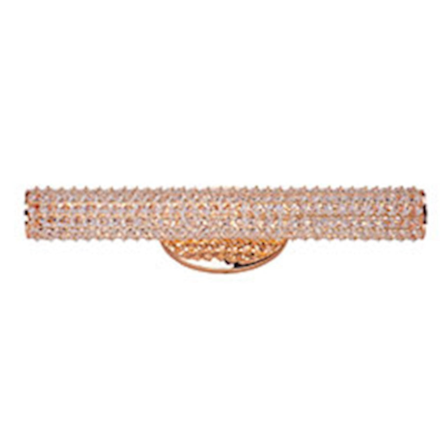 Maxim Meteor LED Bath Vanity, Rose Gold