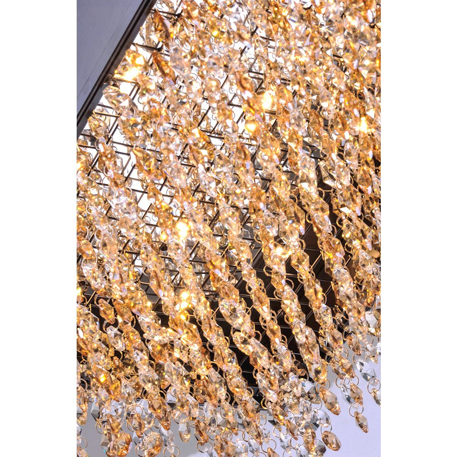 Maxim Mystic 22-Light Chandelier, Bronze
