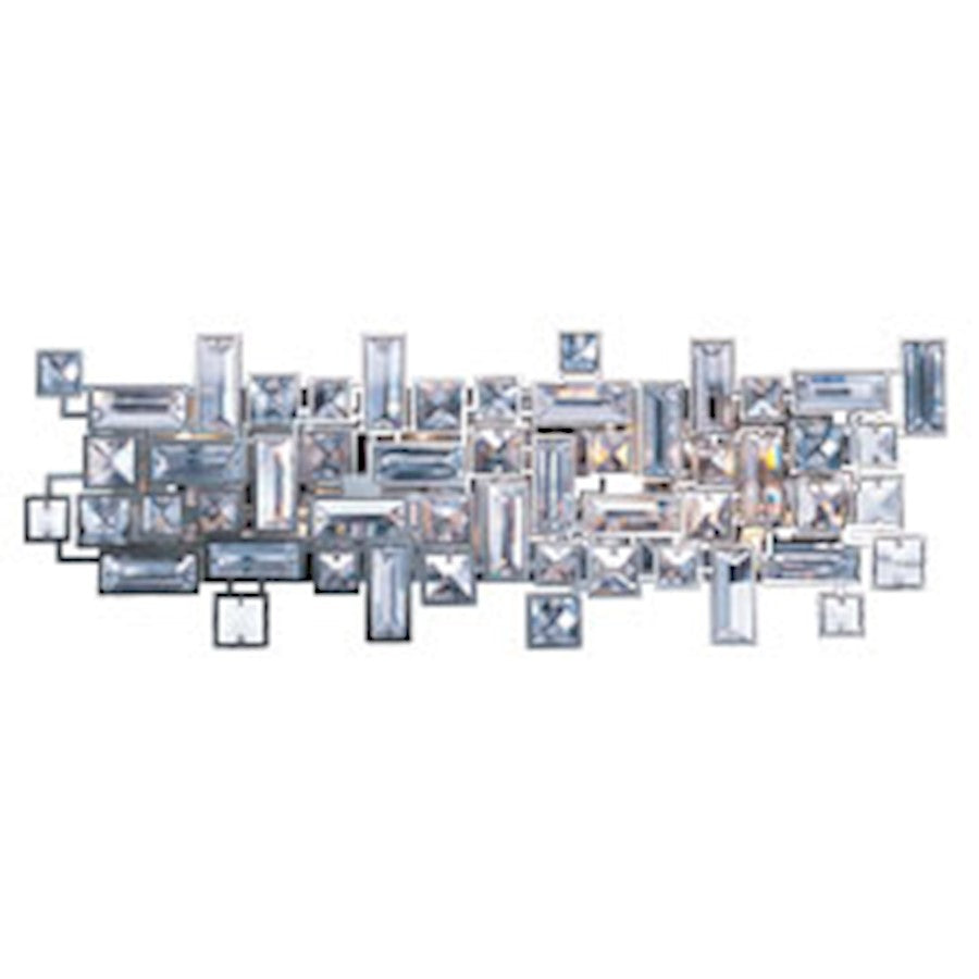 Maxim Paradigm 6-Light Wall Light Sconce, Polished Chrome