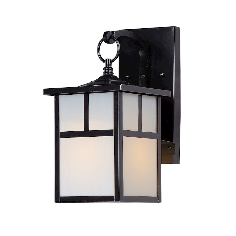 Maxim Lighting Coldwater 1-Light Outdoor Wall Lantern, 12' Black