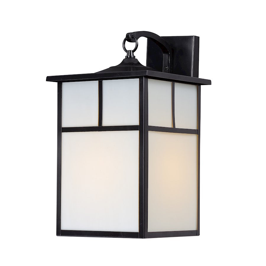 Maxim Lighting Coldwater 1-Light Outdoor Wall Lantern, 16' Black